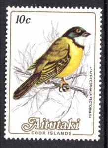 Aitutaki 325 Bird MNH VF