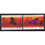 Christmas Island 434-435 Year of the Horse MNH VF