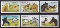 Philippines 1747A-1747F Horses MNH VF