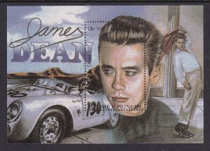 Sao Tome and Principe 1168 James Dean Souvenir Sheet MNH VF