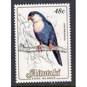 Aitutaki 331 Bird MNH VF