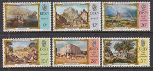 Jersey 340-345 Paintings MNH VF