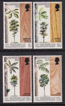 British Honduras 259-262 Trees MNH VF