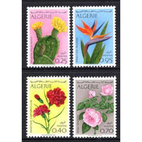 Algeria 411-414 Flowers MNH VF