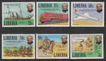 Liberia 842-847 Rowland Hill MNH VF