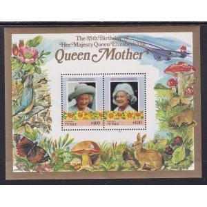 Tuvalu Nanumea 47 Queen Mother Souvenir Sheet MNH VF
