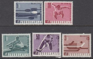 Yugoslavia 798-802 Sports MNH VF