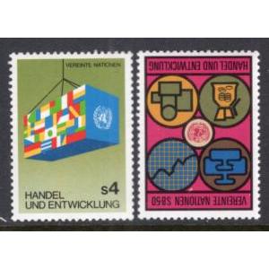UN Vienna 35-36 MNH VF