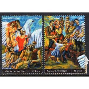 UN Vienna 355-356 MNH VF