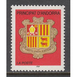 Andorra French 550 Coat of Arms MNH VF