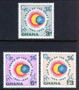 Ghana 186-188 MNH VF