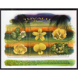 Tuvalu 810 Flowers MNH VF