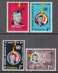 Ghana 160-163 Elanor Roosevelt MNH VF