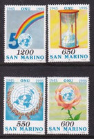 San Marino 1324-1327 United Nations MNH VF