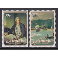 Aitutaki 171-172 MNH VF