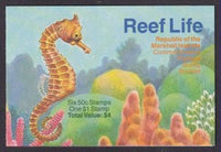 Marshall Islands 440a Marine Life Booklet MNH VF