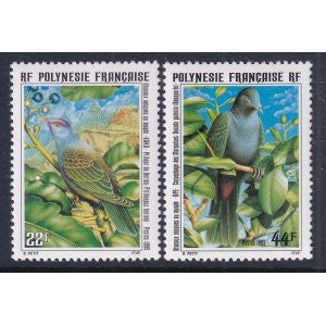 French Polynesia 661-662 Birds MNH VF