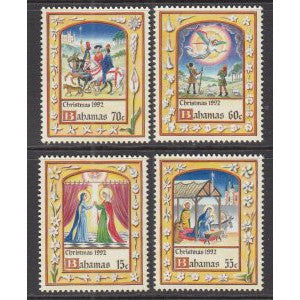 Bahamas 763-766 Christmas MNH VF