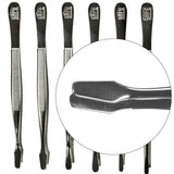Nickel Stamp Tongs - 6"