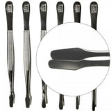 Nickel Stamp Tongs - 6"
