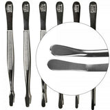 Nickel Stamp Tongs - 6"