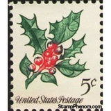 United States of America 1964 Holly (Ilex opaca)-United States of America-StampPhenom