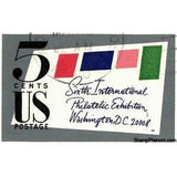 United States of America 1966 Sixth International Philatelic Exhibition Souvenir Sheet-United States of America-StampPhenom