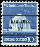United States of America 1973 Jefferson Memorial and Signature-United States of America-StampPhenom