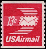 United States of America 1973 Winged Airmail Envelope-United States of America-StampPhenom