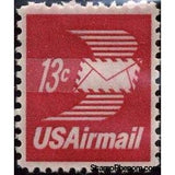 United States of America 1973 Winged Airmail Envelope-United States of America-StampPhenom