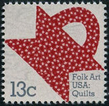 United States of America 1978 Basket Design Quilt by Christopher Pullman, 1875-United States of America-StampPhenom