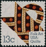 United States of America 1978 Basket Design Quilt by Christopher Pullman, 1875-United States of America-StampPhenom