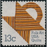 United States of America 1978 Basket Design Quilt by Christopher Pullman, 1875-United States of America-StampPhenom