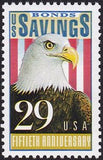 United States of America 1991 Bald Eagle (Haliaeetus leucocephalus)-United States of America-StampPhenom