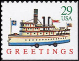 United States of America 1992 Toy Ship-United States of America-StampPhenom