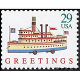 United States of America 1992 Toy Ship-United States of America-StampPhenom
