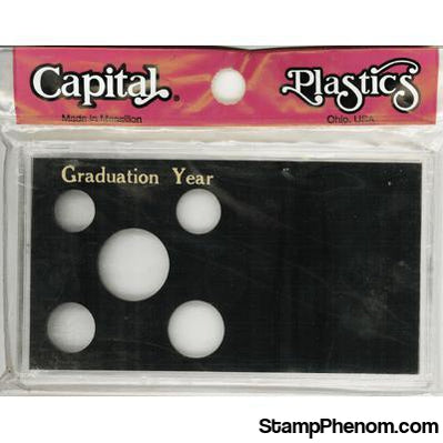 Graduation Year (.50, .25, .10, .05, . 01)-Capital Plastics Holders & Capsules-Capital Plastics-StampPhenom