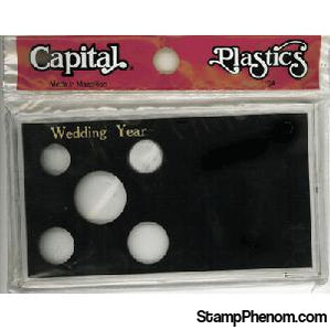 Wedding Year (.50, .25, .10, .05, .01)-Capital Plastics Holders & Capsules-Capital Plastics-StampPhenom