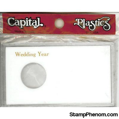 Wedding Year (Silver Eagle)-Capital Plastics Holders & Capsules-Capital Plastics-StampPhenom