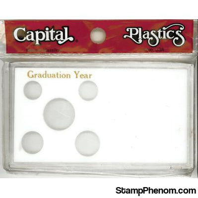 Graduation Year (.50, .25, .10, .05, . 01)-Capital Plastics Holders & Capsules-Capital Plastics-StampPhenom