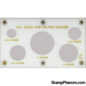 U.S. Gold & Silver Eagles-Capital Plastics Holders & Capsules-Capital Plastics-StampPhenom