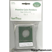 U.S. Coronet Large Cent-Coin Holders & Capsules-Guardhouse-StampPhenom