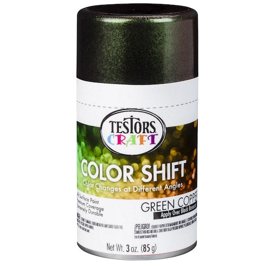 Testors® Craft Color Shift Paint, Green Copper