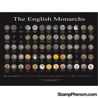 The English Monarchs - Wall Poster-Publications-StampPhenom-StampPhenom