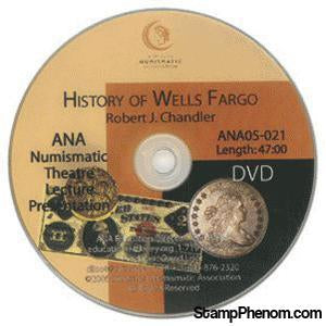 History of Wells Fargo-Coin DVD's and Software-Advision-StampPhenom