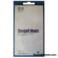 127x70 Showgard Plate Blocks and Covers (Black)-Mounts & Cutters-Showgard-StampPhenom
