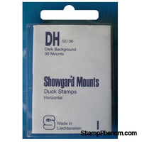 52x36mm Showgard Mounts - Pre-cut Singles (Black)-Mounts & Cutters-Showgard-StampPhenom