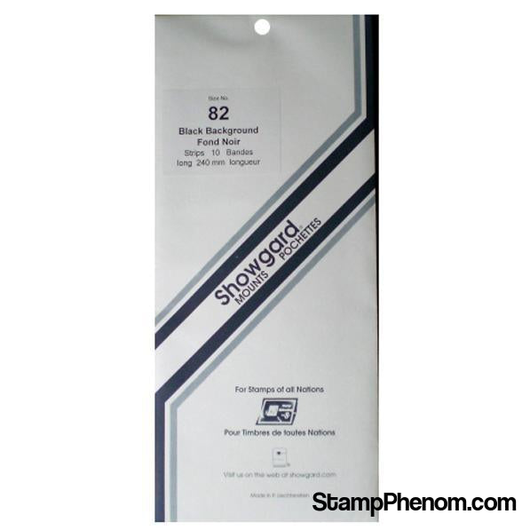 Showgard Showgard Mounts - 240mm Strips (Black) - 82x240mm-Mounts & Cutters-Showgard-StampPhenom