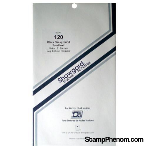 Showgard Showgard Mounts - 240mm Strips (Black) - 120x240mm-Mounts & Cutters-Showgard-StampPhenom