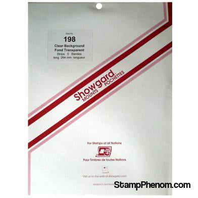 Showgard Showgard Mounts - 264mm Strips (Clear) - 198x264mm-Mounts & Cutters-Showgard-StampPhenom